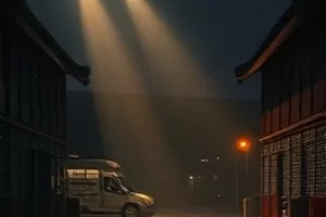 《面包师凌晨四点》横版剧照，烤箱暖光下正在发酵的面团